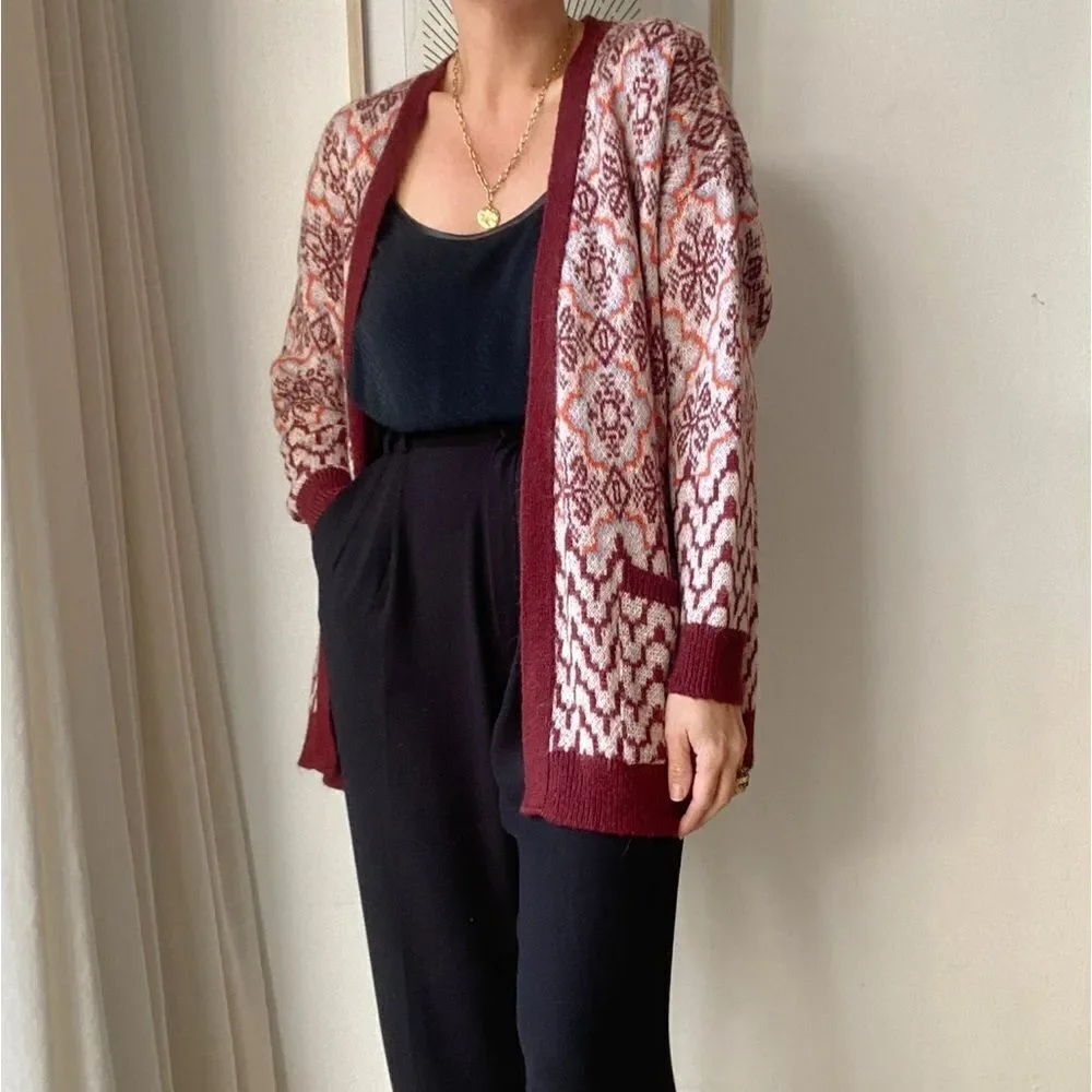 ‎Topshop Patterned Cardigan